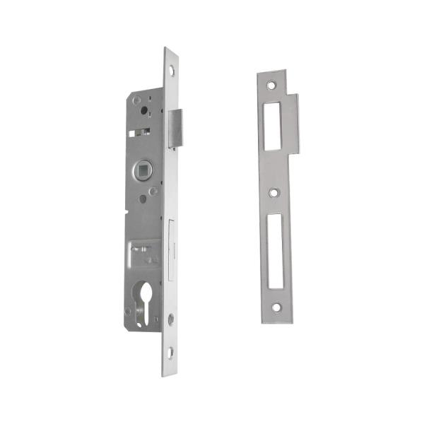 Zadlabací zámek pro dveře, branku a vrata Euro SVS9020, rozteč 90 mm, zádlab 35 mm